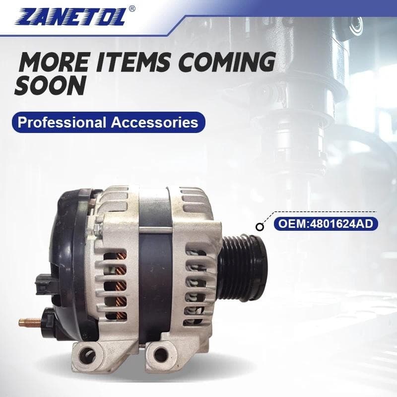 Gerador De Alternador De Carros ZANETOL Para CHRYSLER 200 2011 ~ 2014 DODGE GRAND CARAVAN 2011 2020 4801624AD Ad 0480162