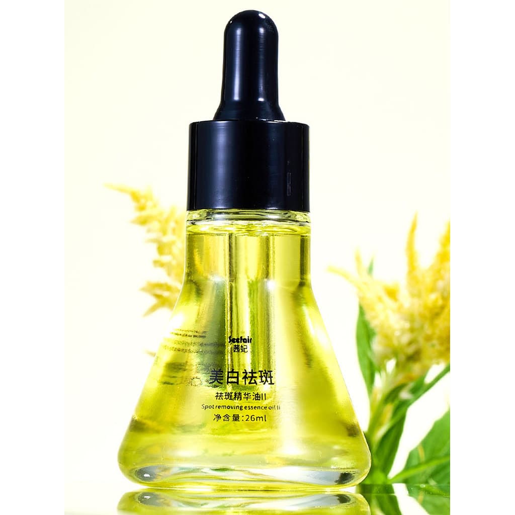 Remoção de sardas clareamento essência Facial óleo manchas de desbotamento remover amarelo iluminar o tom da pele melhor
