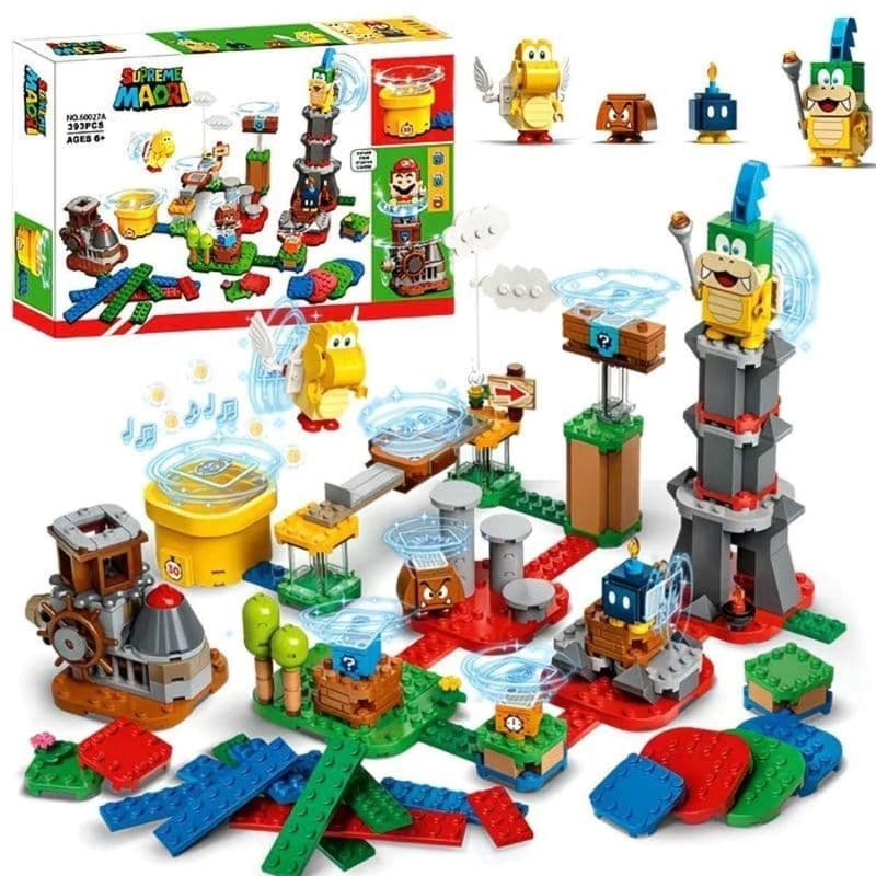 Nível aventura conjunto blocos de construção compatíveis Lego blocos de construção Super aventureiro educacional montage
