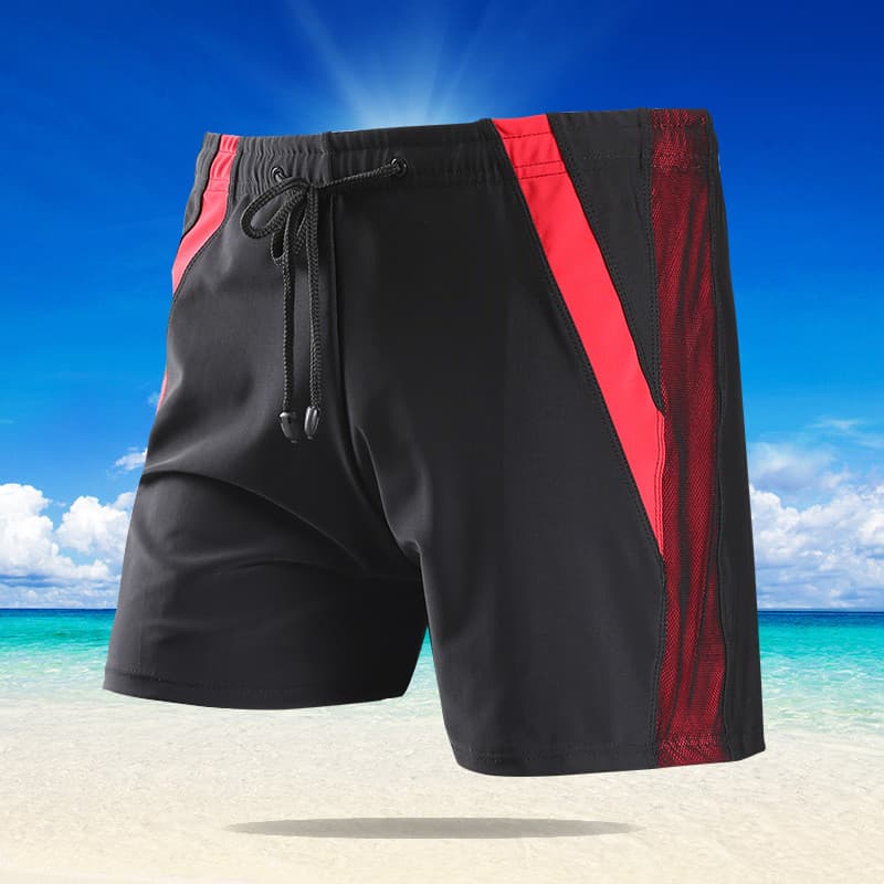 2026 novo estilo tamanho grande troncos de natação boxer masculino troncos de natação Anti-constrangimento troncos de na