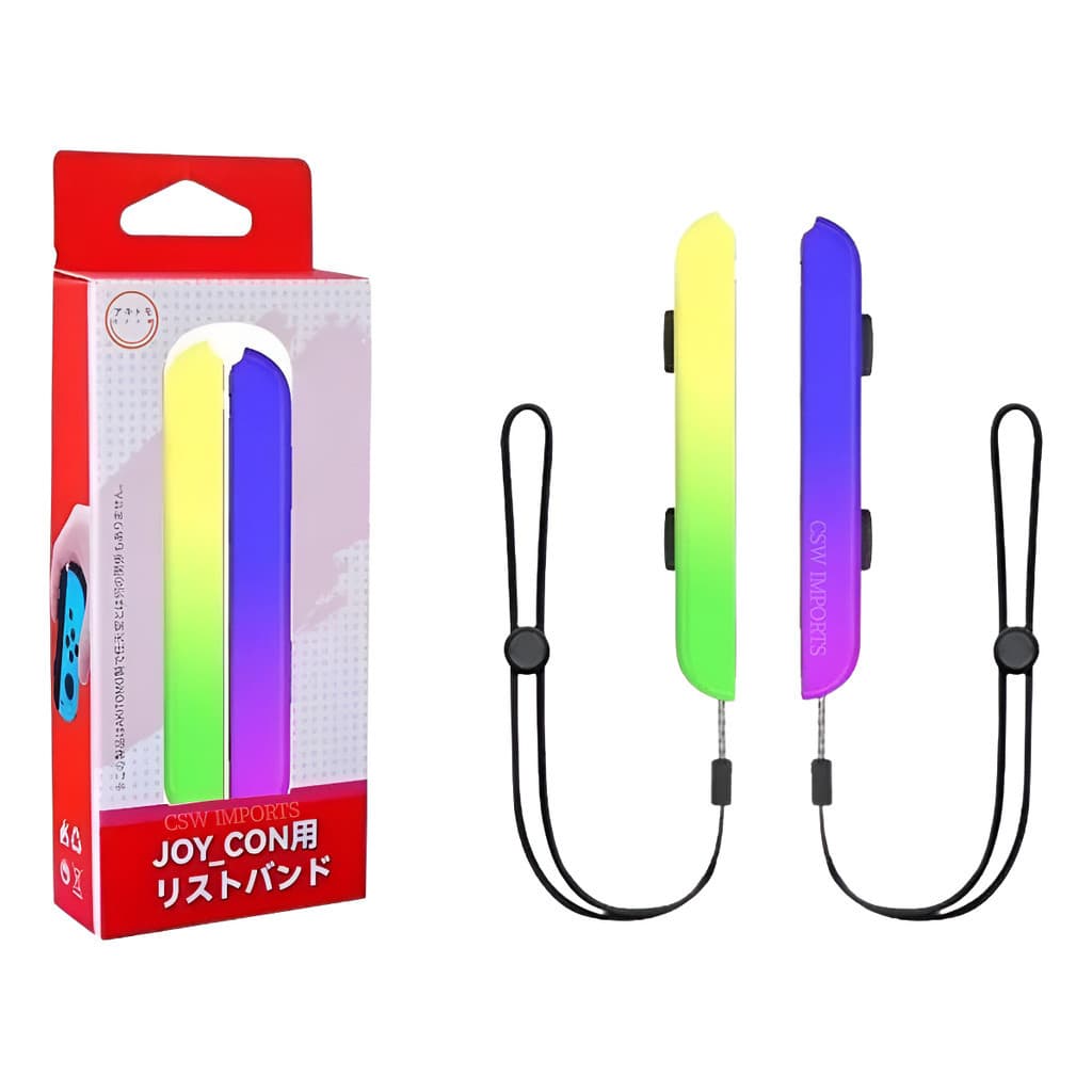 2 Alças Strap Compativel Com Nintendo Switch Violeta Joy-con 1 par de Strap