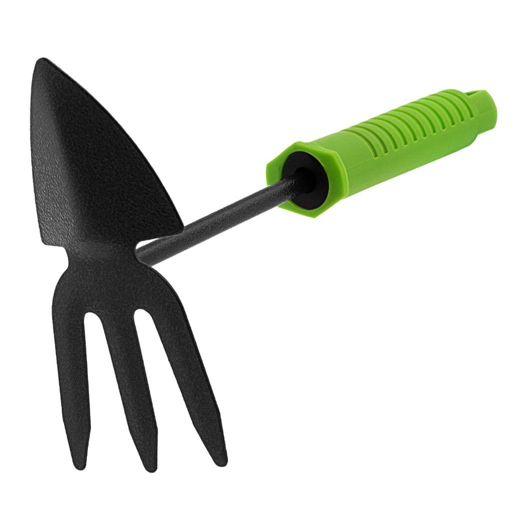Sacho Combinado Ancinho e Pá 150 X 240MM para Jardinagem Horta Plantas Jardim Cultivo