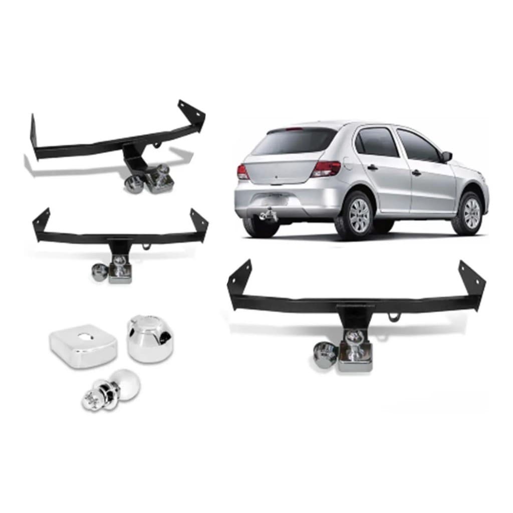 Engate Reboque Fixo VW Gol G5/G6/G7/G8 (EXCETO RALLYE) todos 500kg Homologado