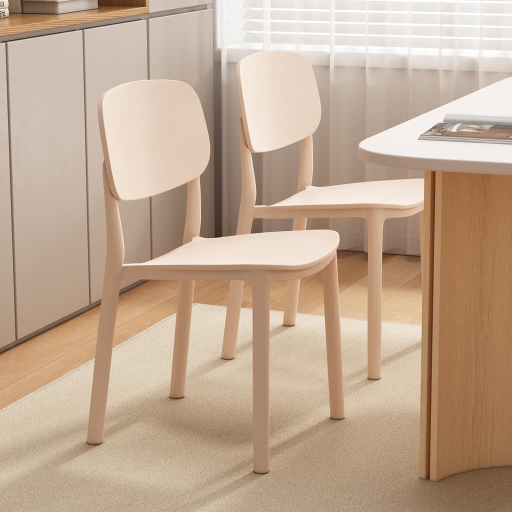Cadeira de jantar doméstica 2025 novo estilo engrossado moderno e minimalista restaurante encosto cadeira fezes empilháv