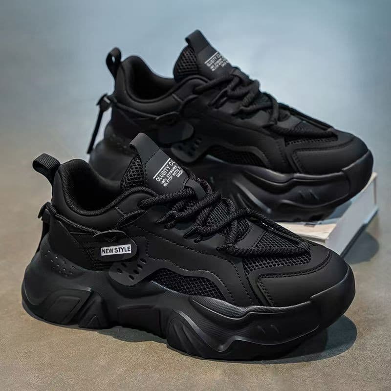 2026 novo estilo masculino de sola grossa esportes X sapatos malha respirável Casual papai sapatos