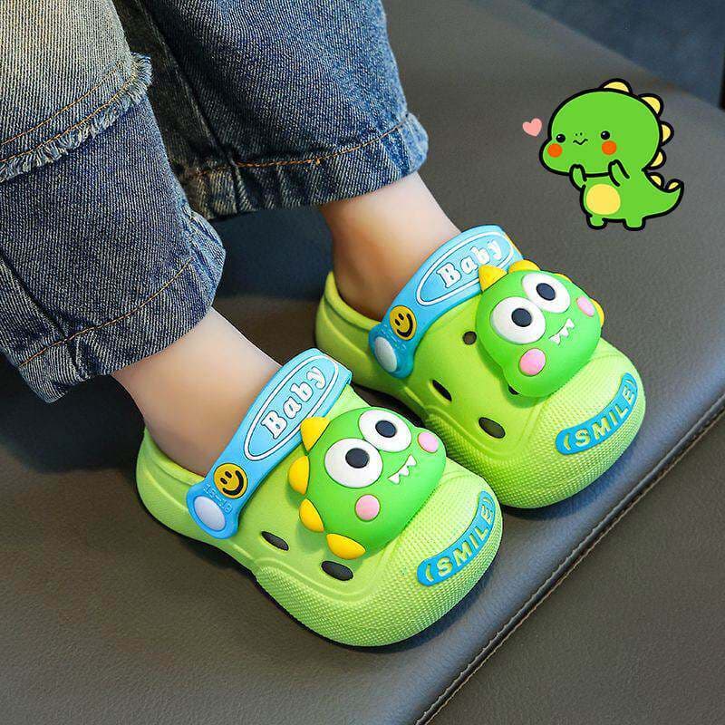 Crianças buraco sapatos sandálias do bebê meninos verão 2026 novo estilo bonito interior casa antiderrapante meninas san