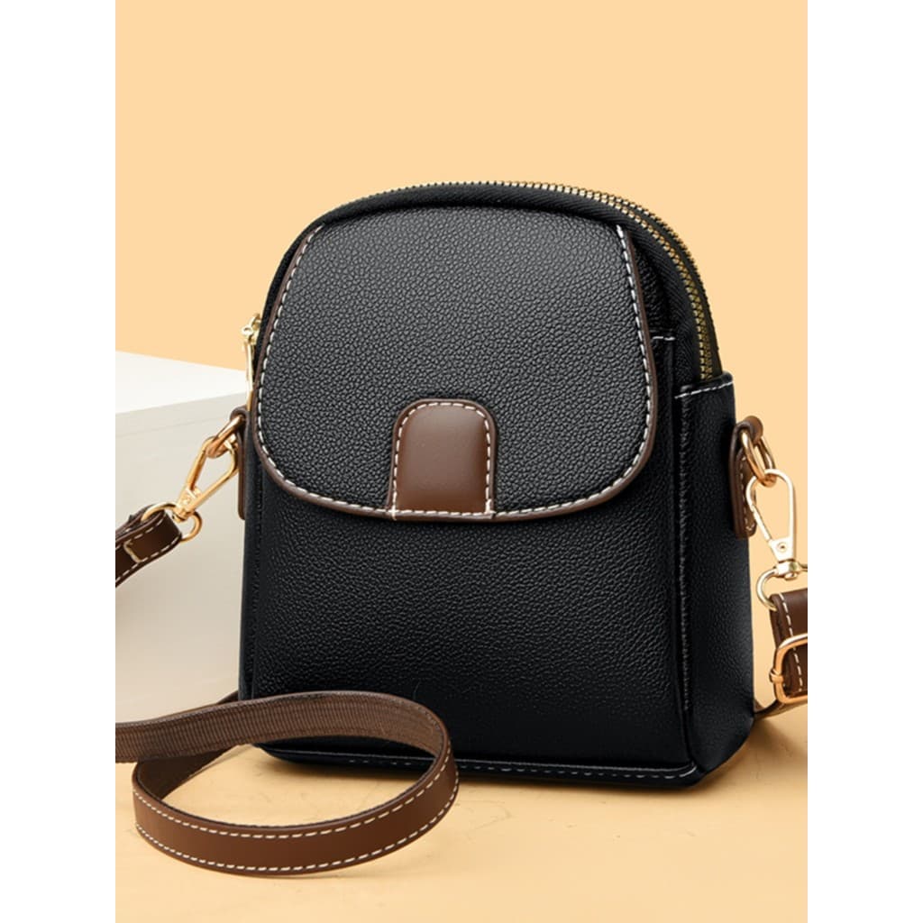 High-End textura senhoras bolsa de ombro 2026 novo estilo moda saco do telefone móvel saco do mensageiro luz moda mãe de