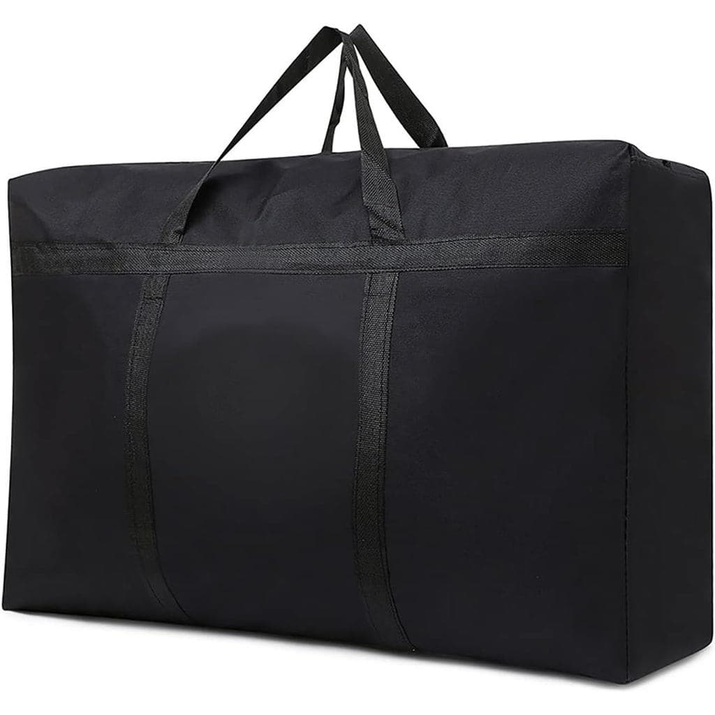 Sacos de Armazenamento Multiuso Extra Grandes e Resistentes para Economia de Espaço e Mudanças (Preto, 26Gal/100L)