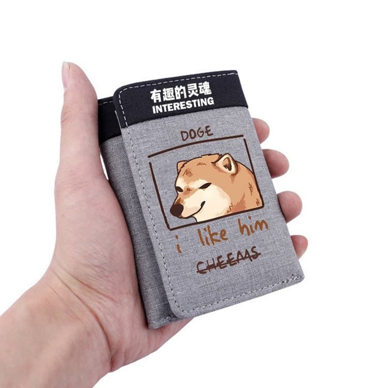 carteira masculina com ziper carteira masculina Carteira Vertical com Slot para vários cartões, carteira curta e pequena