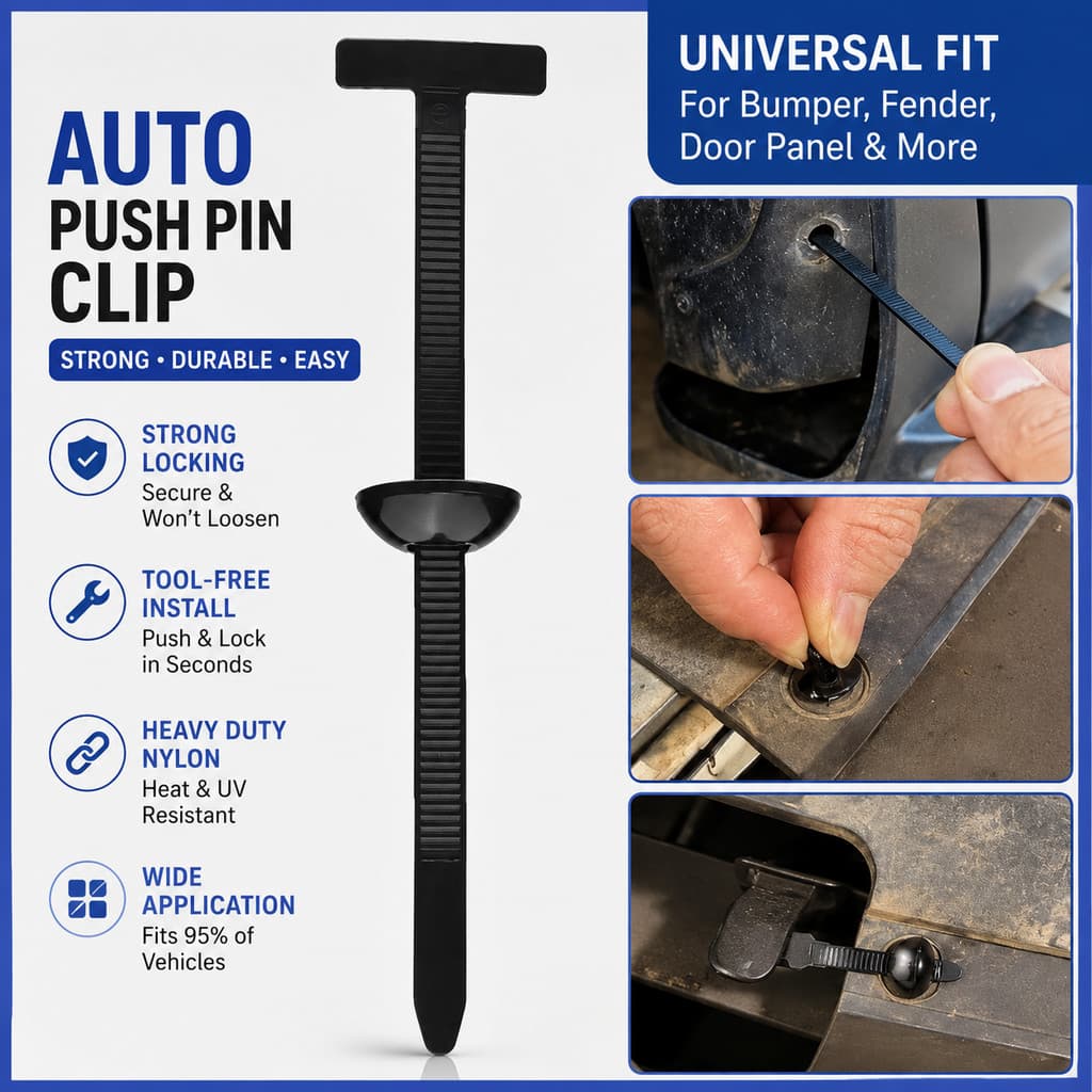 Fender Clipe De Pino De Pressão Automotivo Retentor De Rebite De Plástico Para Pára-Choque De Carro Kit De Ferramentas D