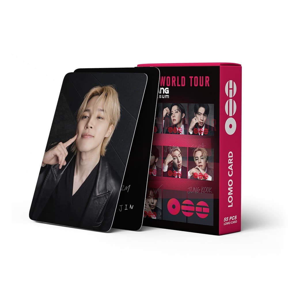 Cartões Fotográficos 55pcs/box BTS 2026 ARIRANG Cartão KPOP LOMO