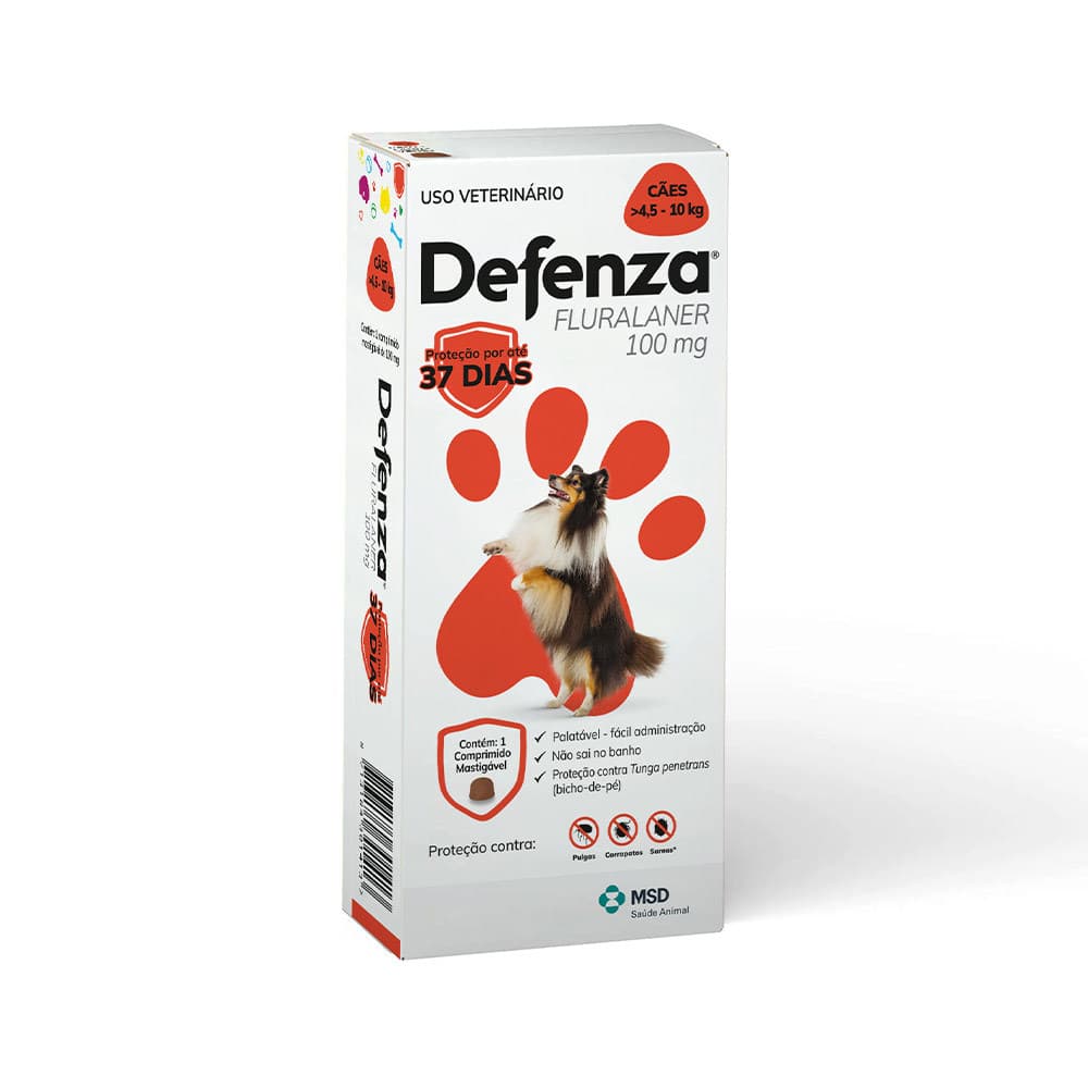 DEFENZA 100MG (4,5 A 10KG) ORIGINAL COM NFE