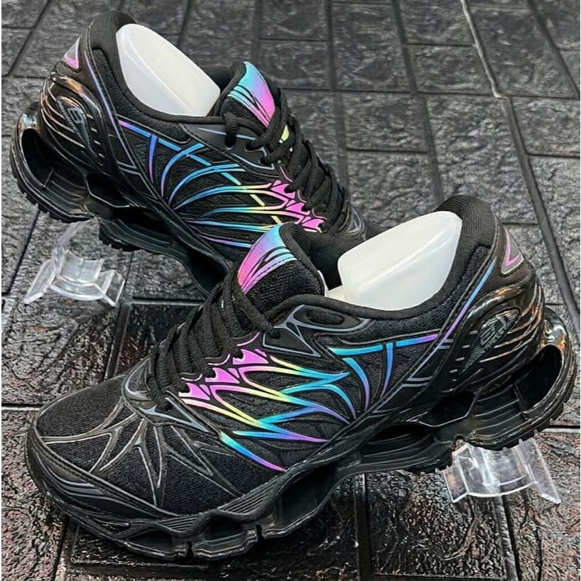 Tenis Masculino P7 Preto Refletivo