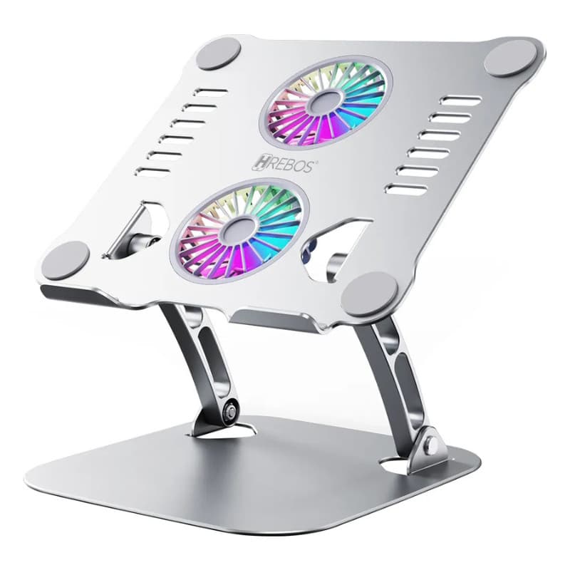 Hrebos Premium Suporte para Notebook Gamer Tab Mount SU-227 | Suporte Ergonômico | Ajustável | Base para Notebook Gamer