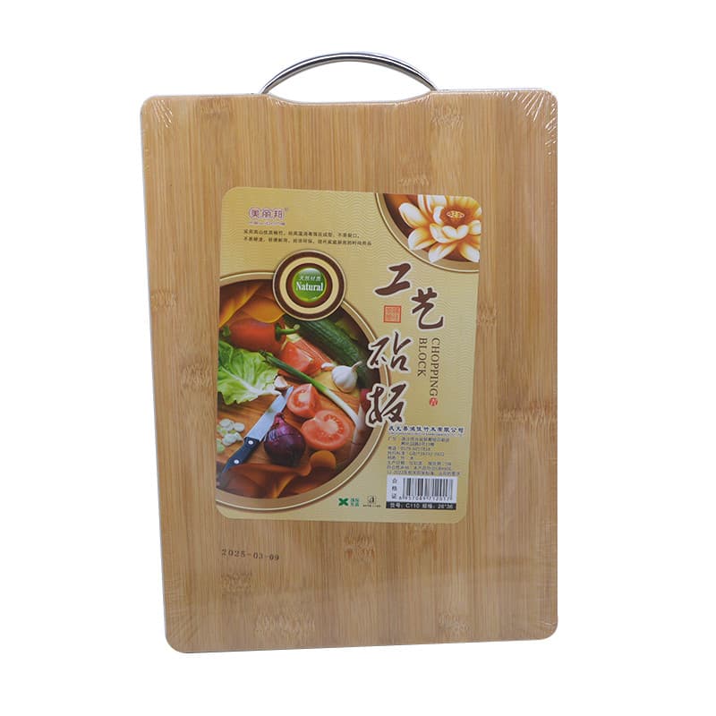 Tábua de corte de bambu Tábua de de vegetais doméstica Tábua de corte de frutas de cozinha Amassar e painel Forte