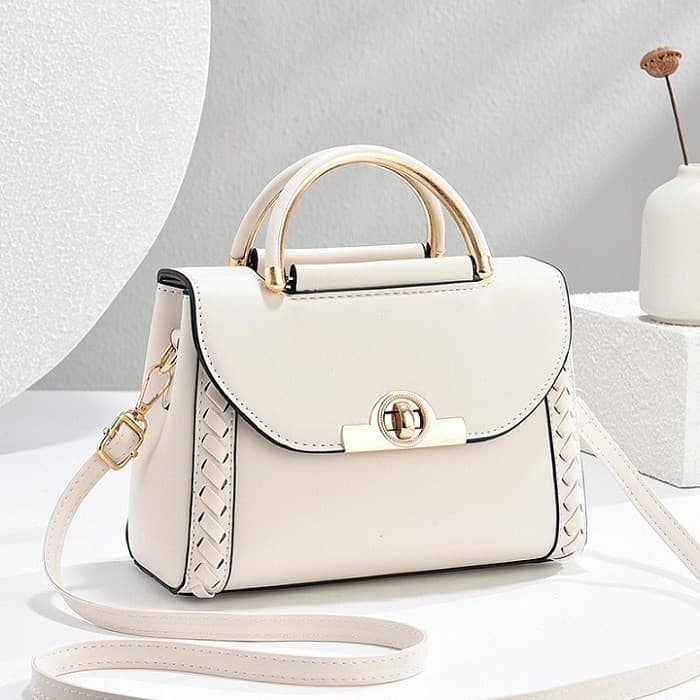 Moda pequena bolsa 2026 novo estilo primavera verão torção bloqueio All-Match bolsa de ombro Cross-corpo fada saco versã