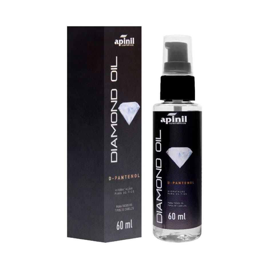 Diamond Oil Hidratação Capilar 60Ml Apinil
