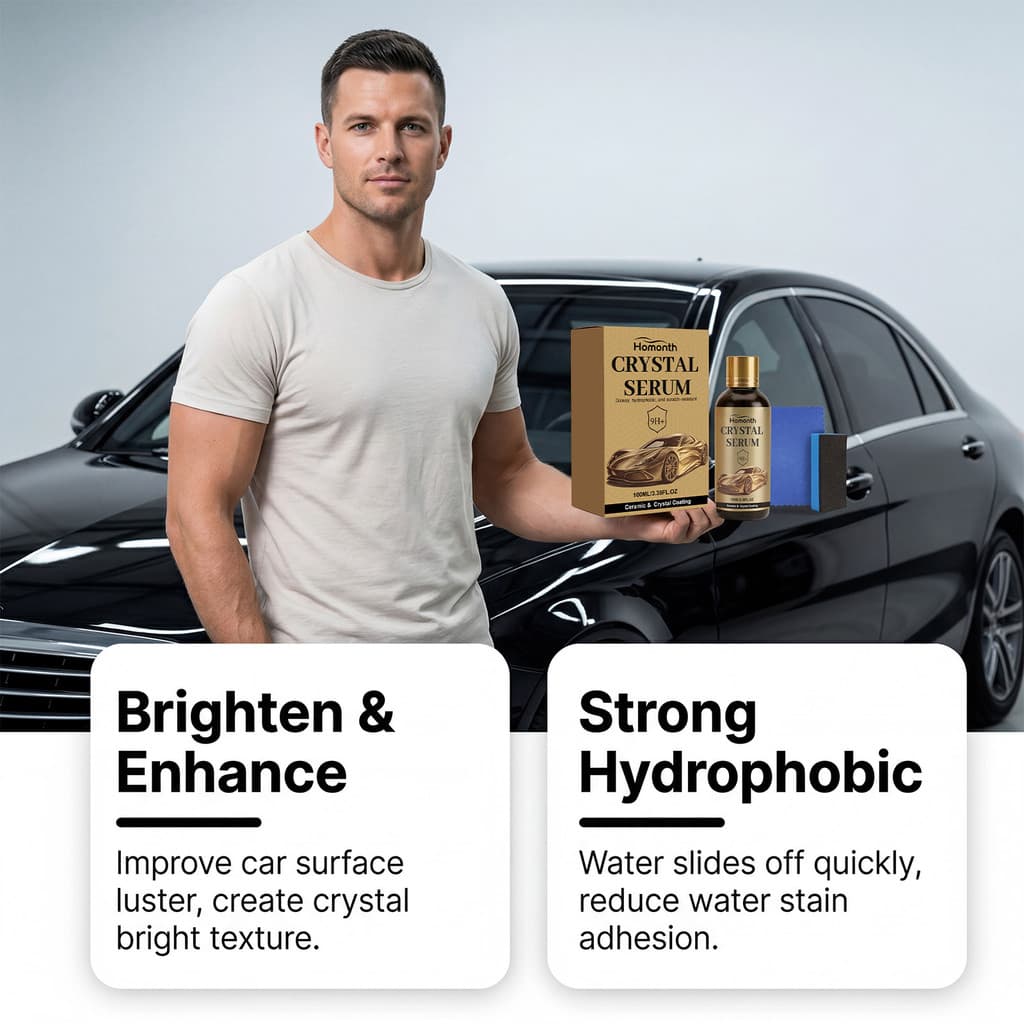 HOMONTH Kit de revestimento cerâmico para carro, remodelação de pintura de carro, Antifouling, kit de revestimento de cu