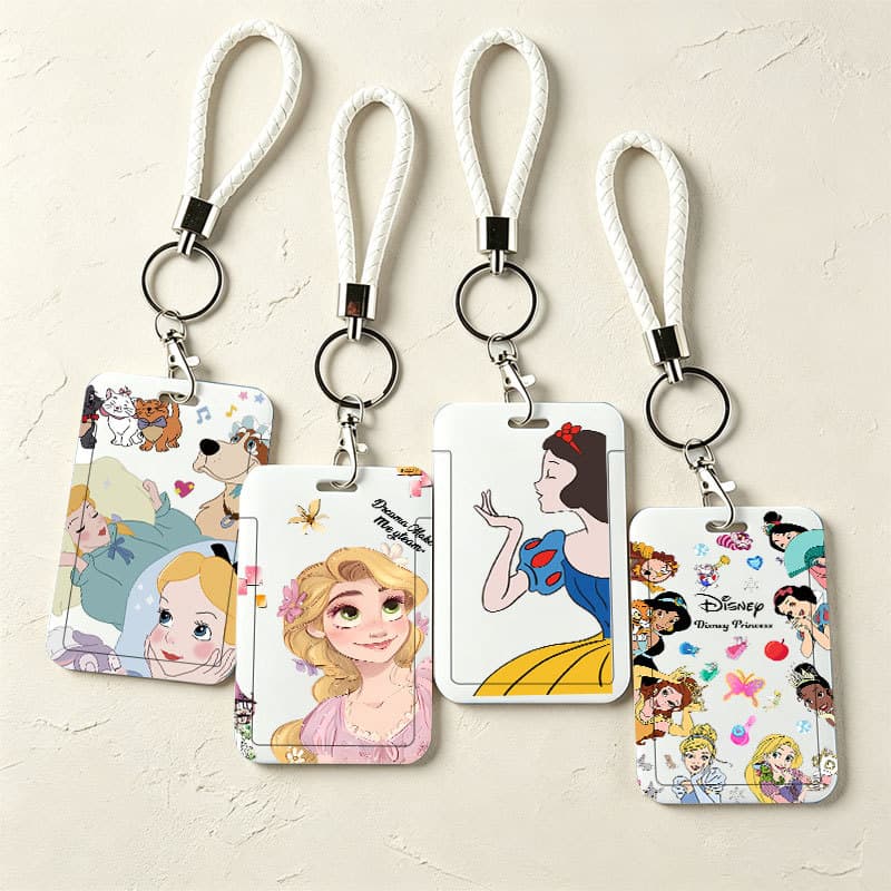Porta-Cartões Disney Princess Slide Para De Campus E Trânsito