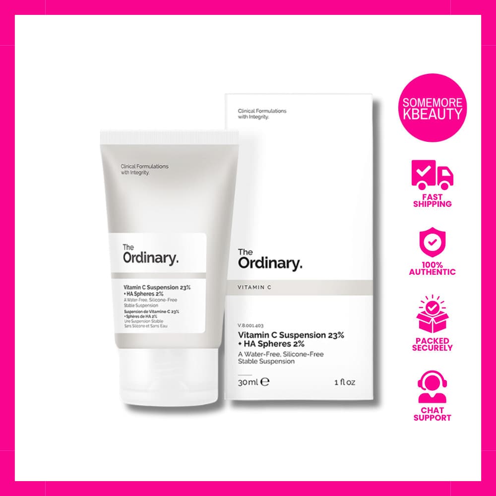 The Ordinary Suspensão de Vitamina C 23% + Esferas de Ácido Hialurônico 2% - 30ml