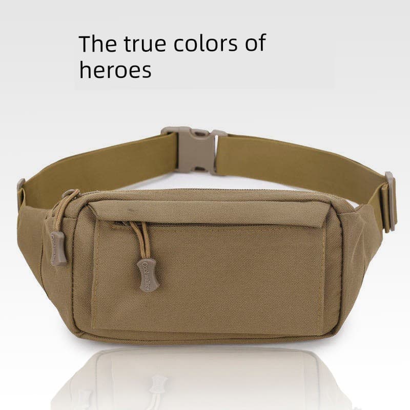 Bolsa de cintura multifuncional masculina, bolsa esportiva de lona para corrida, cinto para celular, local de trabalho f