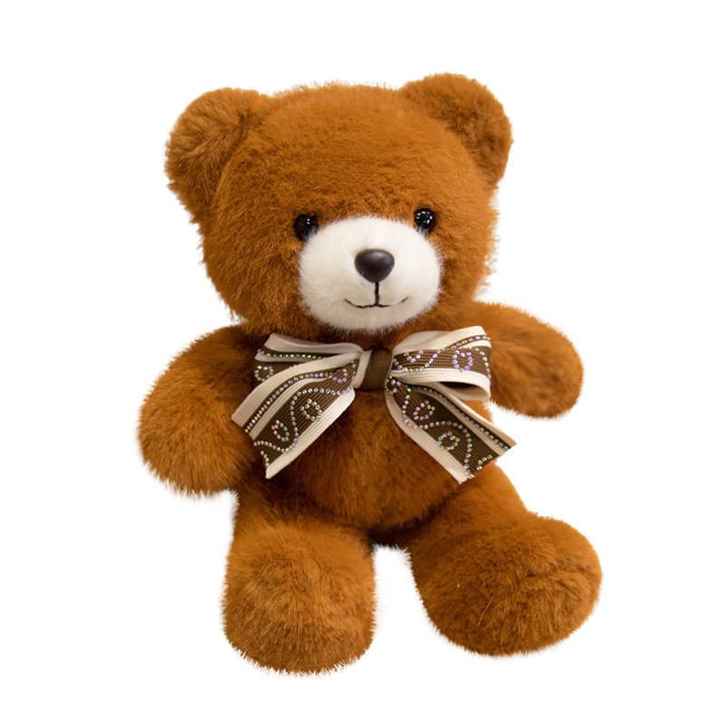 Pequeno urso de pelúcia variedade urso boneca cachecol urso brinquedo de pelúcia Ragdoll crianças boneca travesseiro