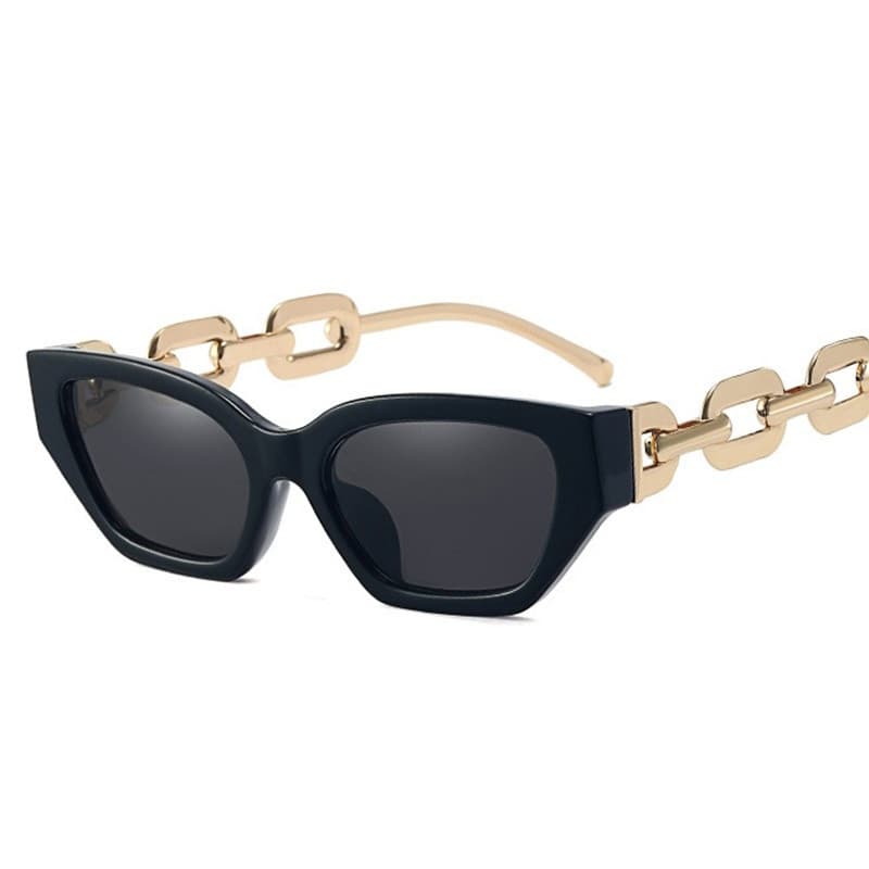 Óculos de Sol Femininos Estilo Olho de Gato Retrô, Novo Modelo ​     Compacto e requintado, equipado com uma elegante co