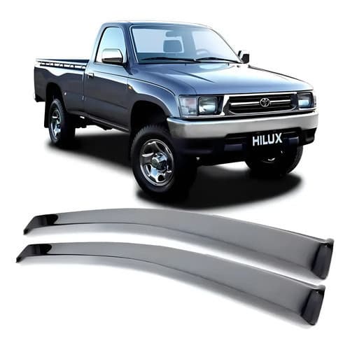 Calha De Chuva Hilux Cabine Simples 1997 A 2004 2 Portas