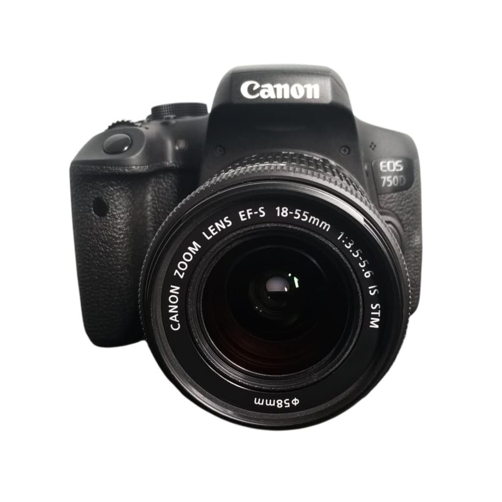 Câmera Canon 750D (T6i) + 18-55mm + Garantia E Nota Fiscal