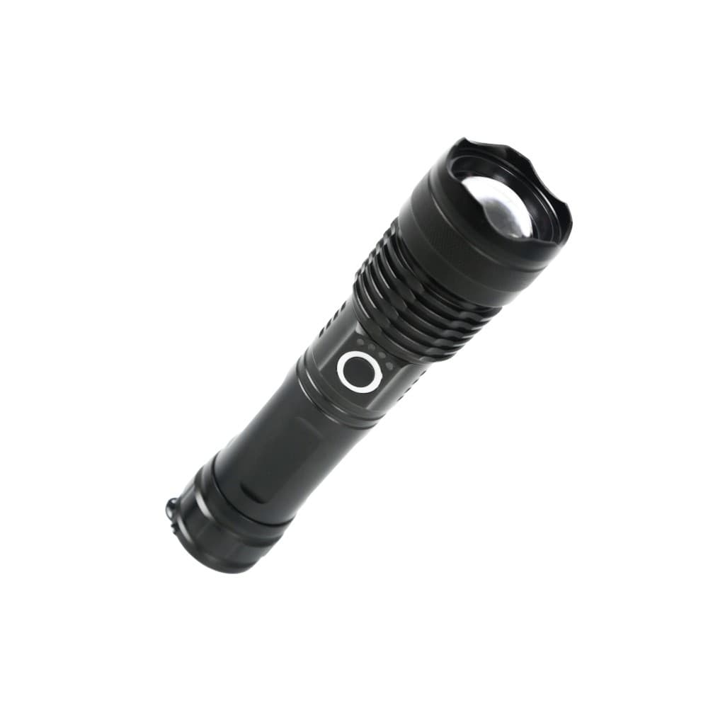 Lanterna de LED Recarregável com Zoom Ajustável