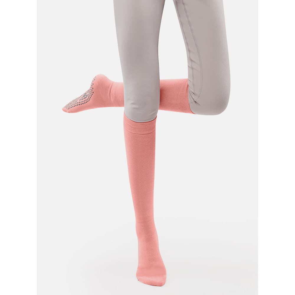 Primavera verão meias de yoga antiderrapante profissional feminino longo tubo Pilates meias dedicadas yoga meias esporte