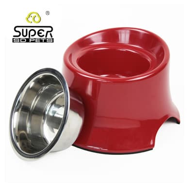 Super Hupp tigela para animais de estimação, tigela de aço inoxidável para comida de cachorro, tigela para gato, tigela
