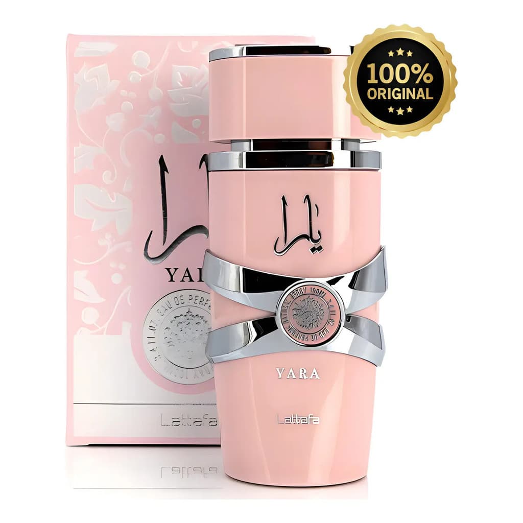 Perfume Árabe Feminino Yara Lattafa Eau De Parfum 100 Ml Original Lacrado