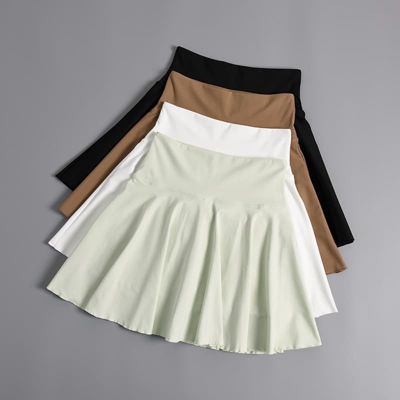 Esportes de Fitness curto Culottes feminino camisa de ciclismo falso de duas peças cintura alta mais magro olhar Anti-ex