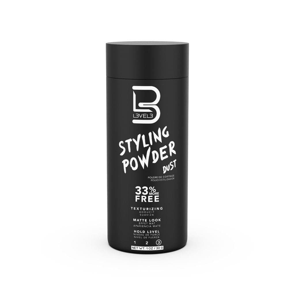 Pó Modelador L3 Nível 3 - Pó Masculino de Aparência Natural - Fácil de Aplicar, Sem Óleo ou Resíduos Oleosos 8DBD