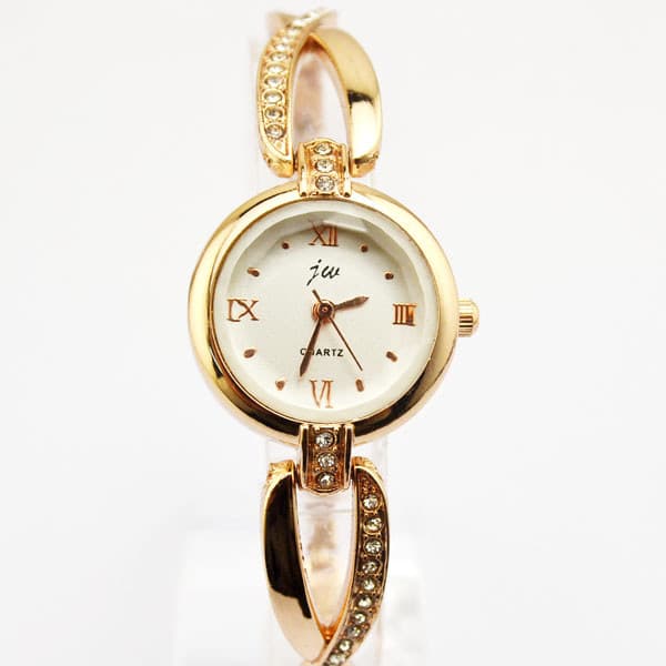 Relógio feminino coreano versão coreana estudantes do ensino médio pulseira moda tendência strass Retro pulseira relógio
