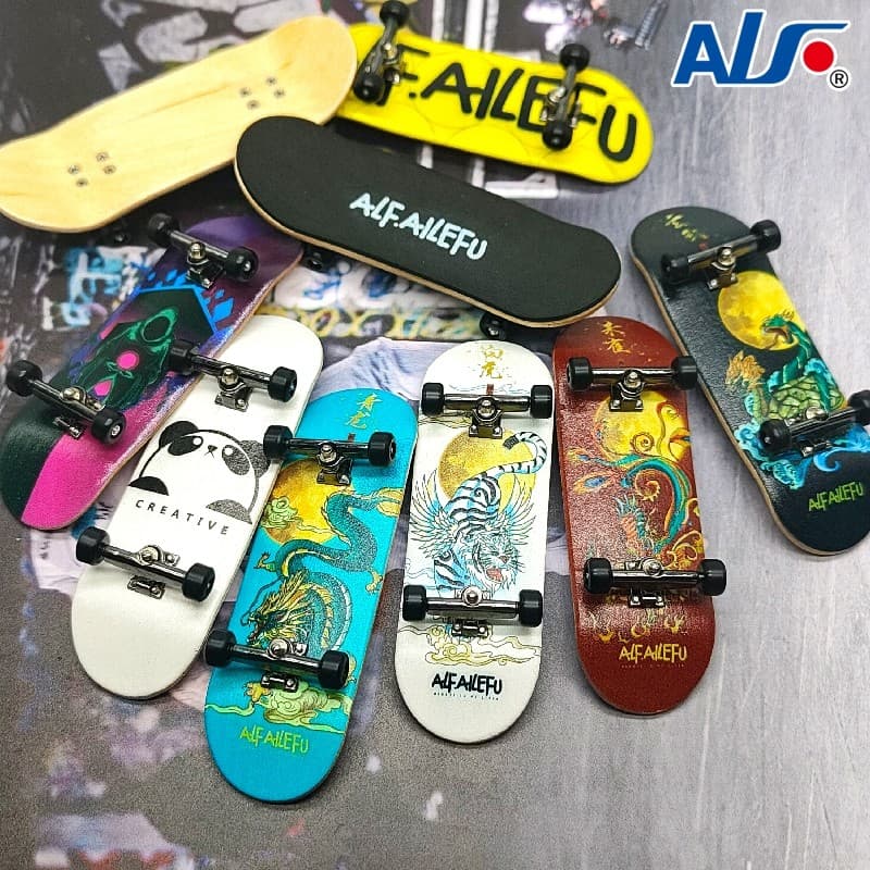 Suporte De Liga De Roda De Rolamento De Placa Larga De Bordo De Skate De Dedo Profissional De 32 Mm