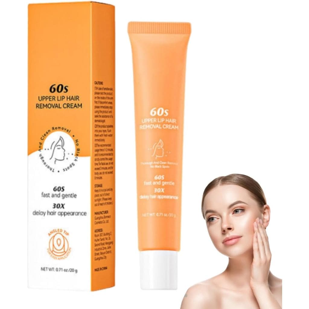 Creme Depilatório Facial Barebliss, Removedor de Pelos Hormonais Barebliss, Creme Removedor de Pelos do Lábio Superior,