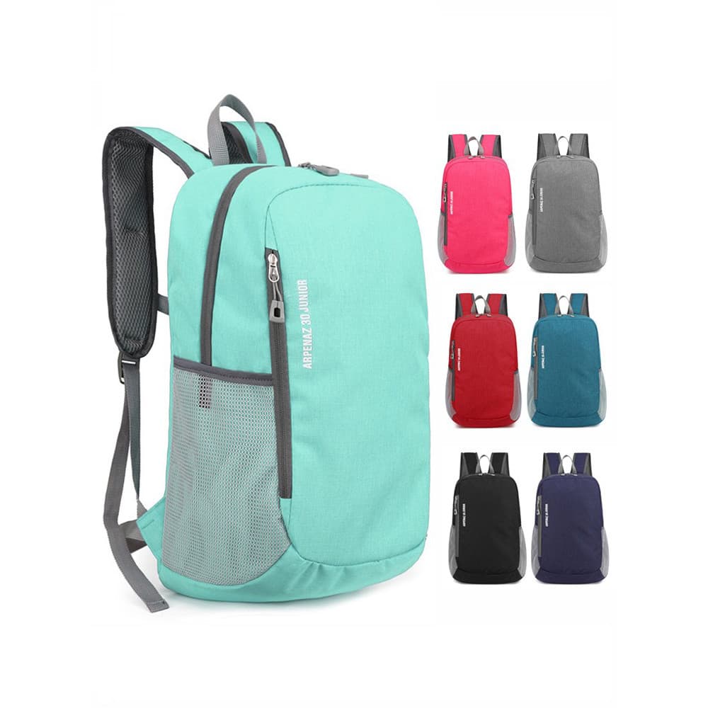 Ao ar livre ultra-leve mochila feminina ultra-fino dobrável saco de pele portátil mochila de viagem leve à prova dwaterp