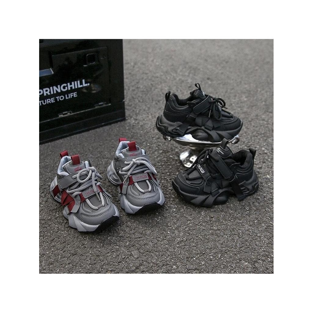 Crianças de sola grossa papai sapatos 2026 verão novo estilo meninos casuais tênis antiderrapantes meninas All-Match