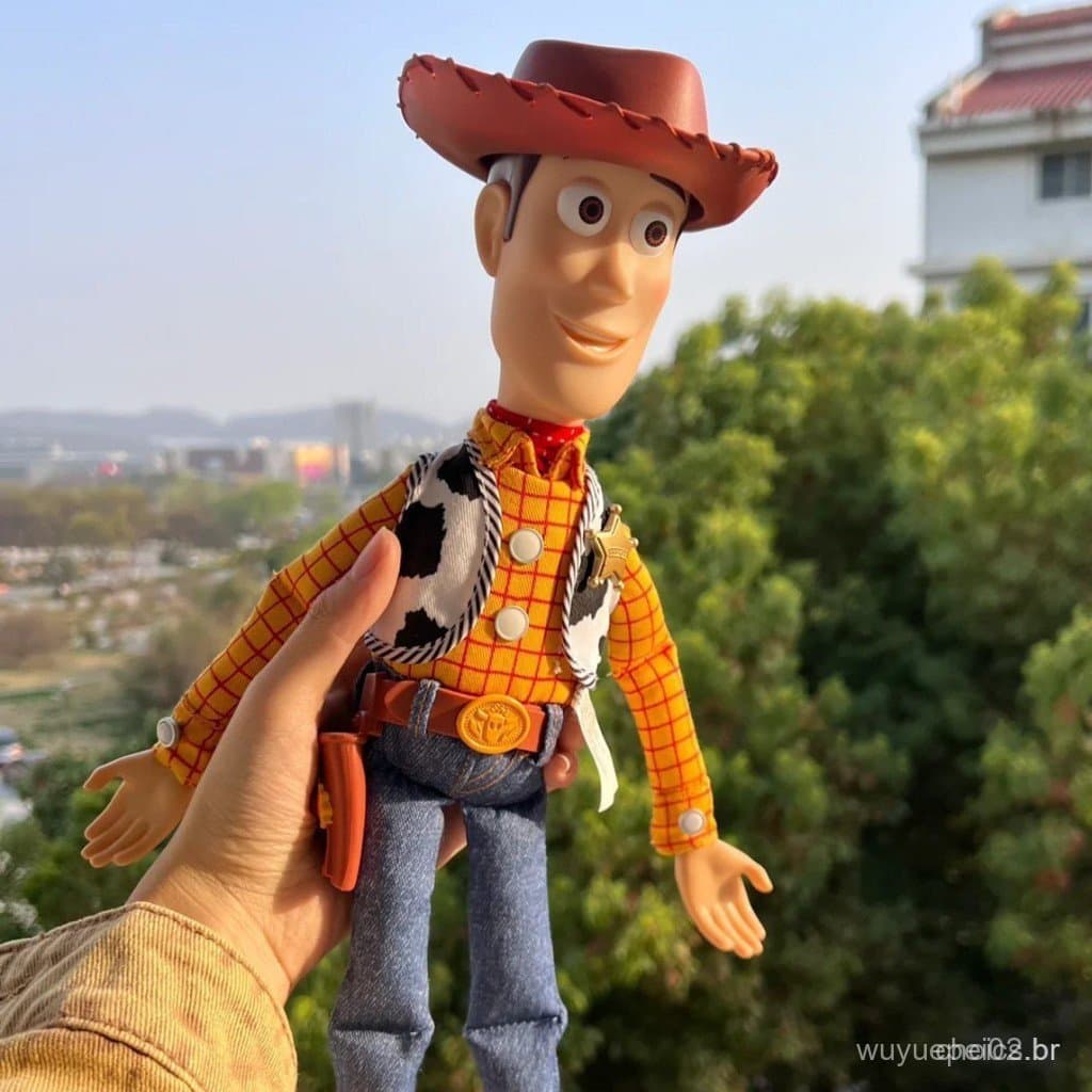 Brinquedo de Natal Toy Story com Woody Falante Brinquedo Infantil RWYW