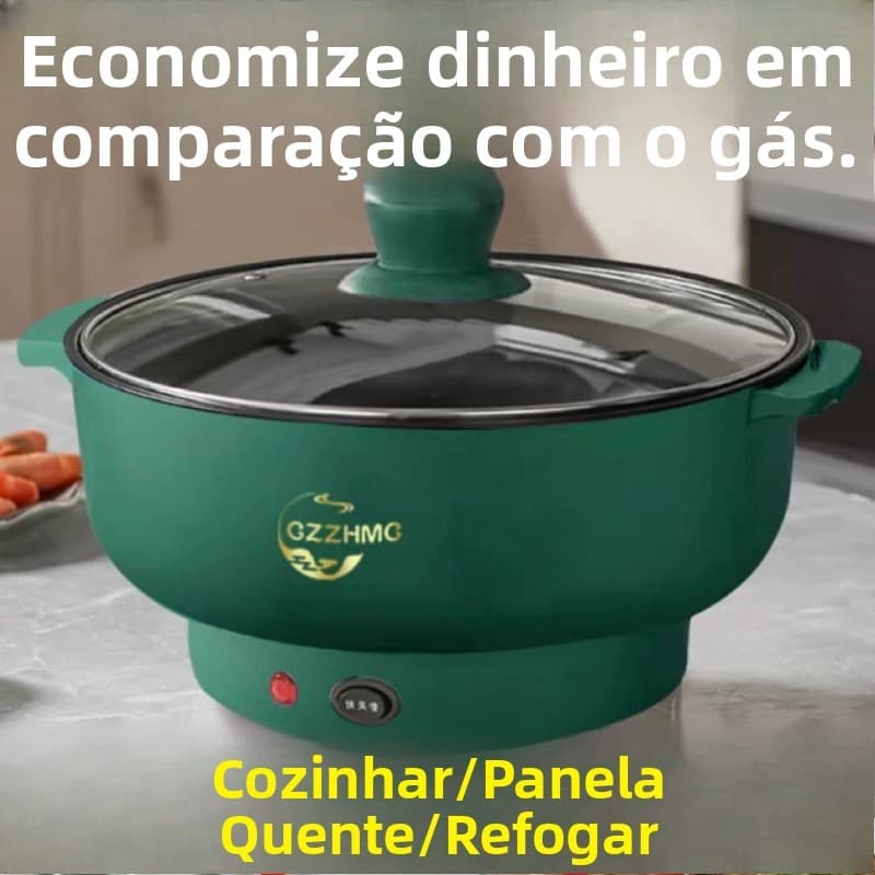 Panela elétrica a vapor totalmente automática alemã, panela elétrica multifuncional, panela elétrica pequena, elé