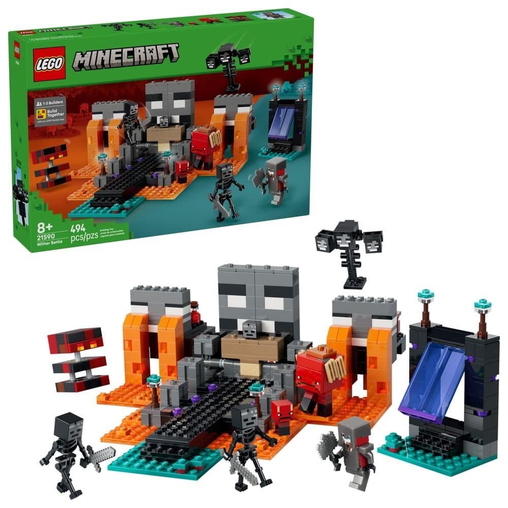 Lego Minecraft Batalha Wither 21590