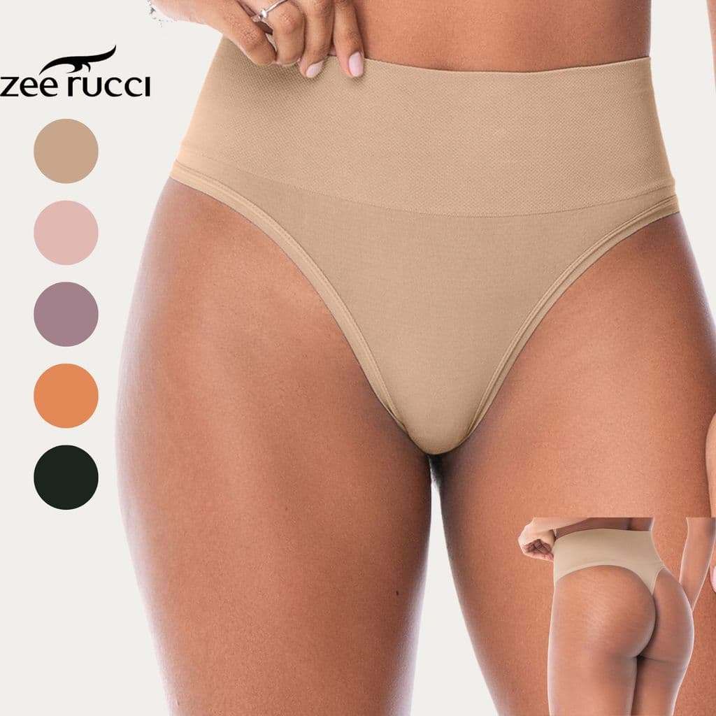 Kit Calcinha Fio Pós Parto Zee Rucci Sem Costura Modeladora Feminina