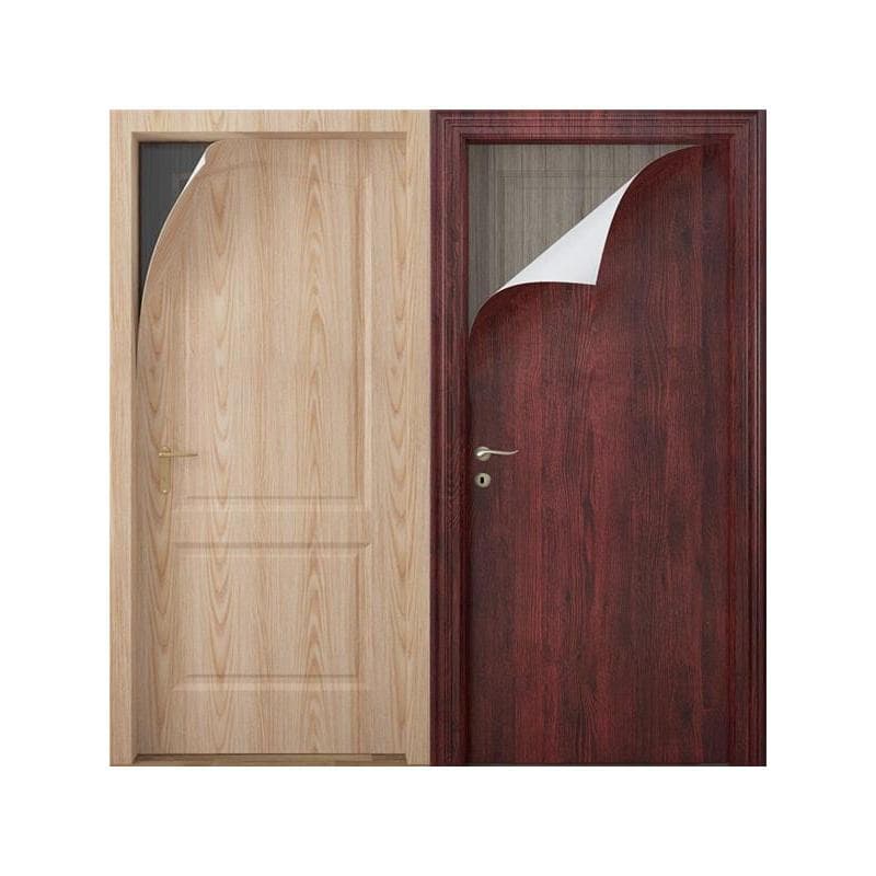 Anti-roubo de aço inoxidável porta de ferro porta de madeira engrossado remodelação filme pvc moldura da porta tampa da