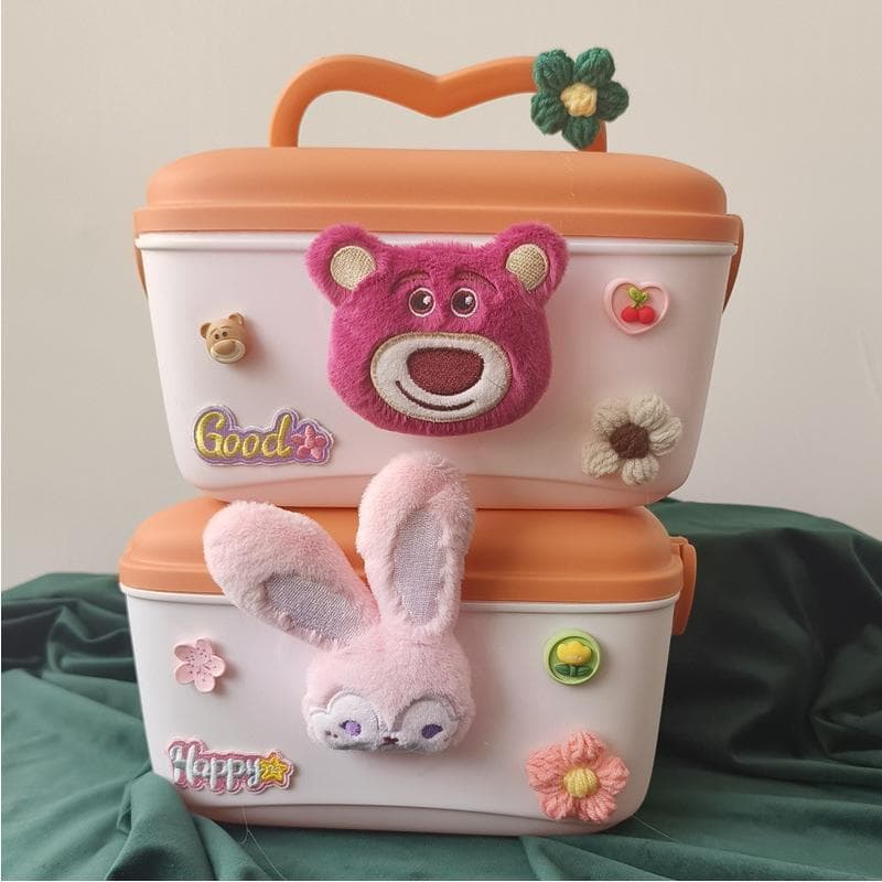 Lembrança mês inteiro cem dias aniversário retorno caixa de presente plástico armazenamento portátil caixa de doces de a