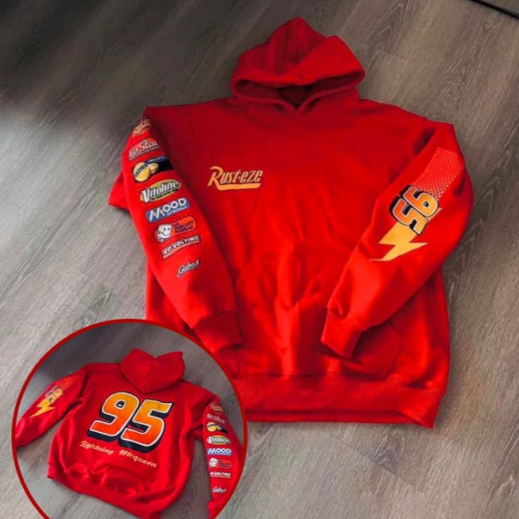 Moletom Relâmpago McQueen 100% Algodão