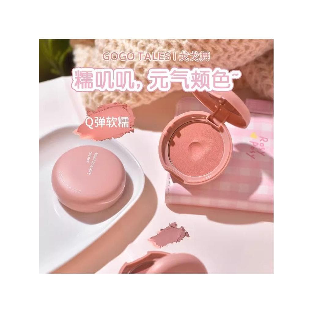Gogotales gogotales saltitante foco macio blush creme blush lama Rouge fosco outono inverno renderização de cores Natura