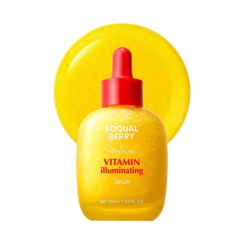 Sérum Iluminador de Vitaminas EQQUALBERRY |   Niacinamida 4% + Sérum Facial Iluminador com Vitamina C, Ácido Hialurônico