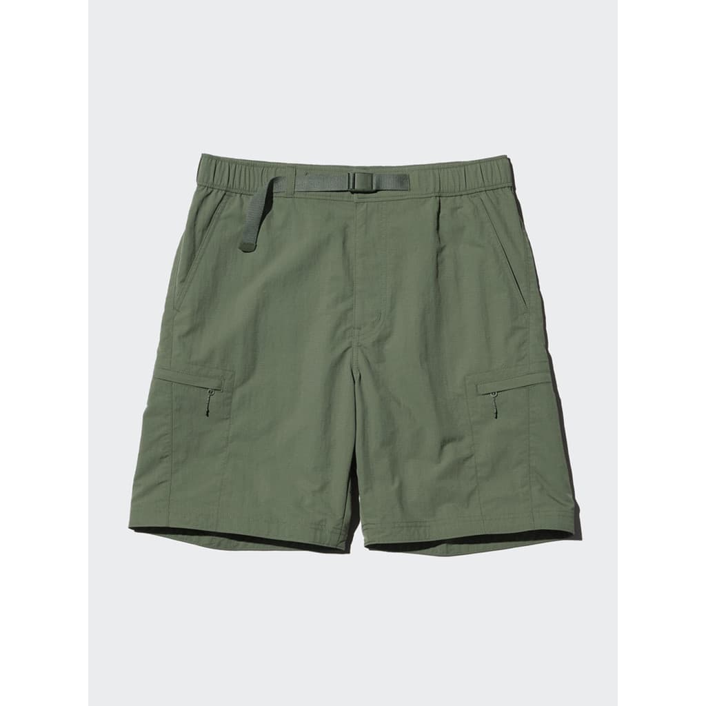 Roupas masculinas de verão, macacão funcional ao ar livre, Shorts verde militar, vários bolsos, à prova d'água, Casual,